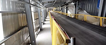 全封閉骨料運輸廊道，讓您的廠區(qū)降塵減噪輕松無憂